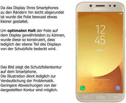 Schutzfolie mit optimaler Passform, zur Verwendung mit Hüllen geeignet