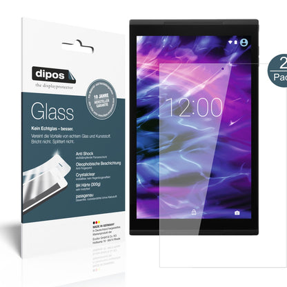 2x 9H Schutzfolie für Medion Lifetab X10302 Panzerfolie