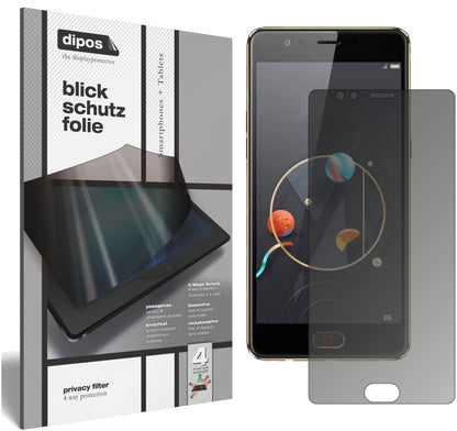 Blickschutzfolie für Archos Diamond Alpha matt Schutzfolie Privacy