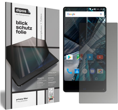 Blickschutzfolie für Archos Sense 55 S matt Schutzfolie Privacy