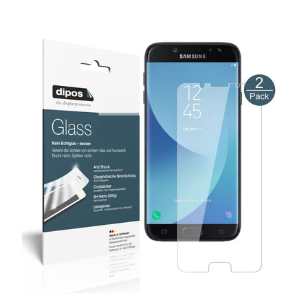 2x Screen Protector for Samsung Galaxy J7 Pro Flexible Glass 9H dipos