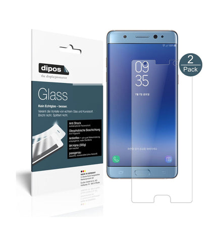 2x Screen Protector for Samsung Galaxy Note FE matte Flexible Glass 9H dipos