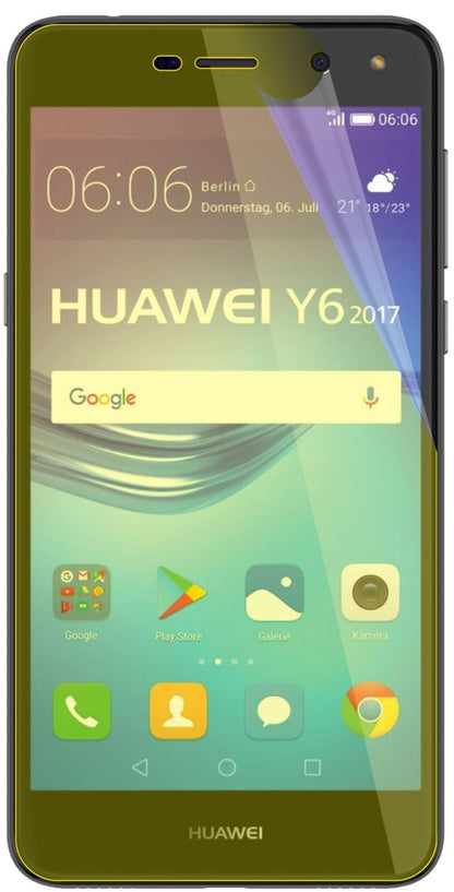 3x Screen Protector for Huawei Y6 (2017) Protective Film covers 100% dipos Flex