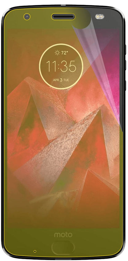 3x Full Cover Screen Protector for Lenovo Moto Z2 Play – Covers Curved Edges | dipos