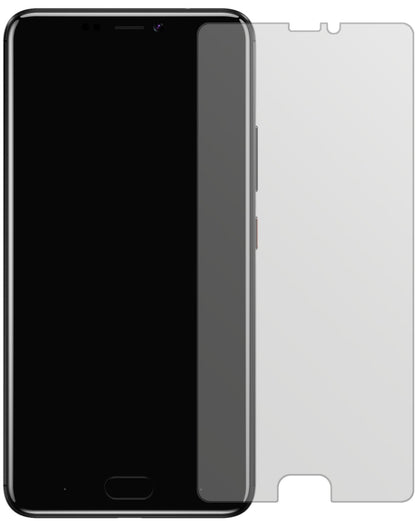 GioneeA1 lite mit aufgebrachter dipos Displayschutzfolie, die lästige Fingerabdrücke minimiert