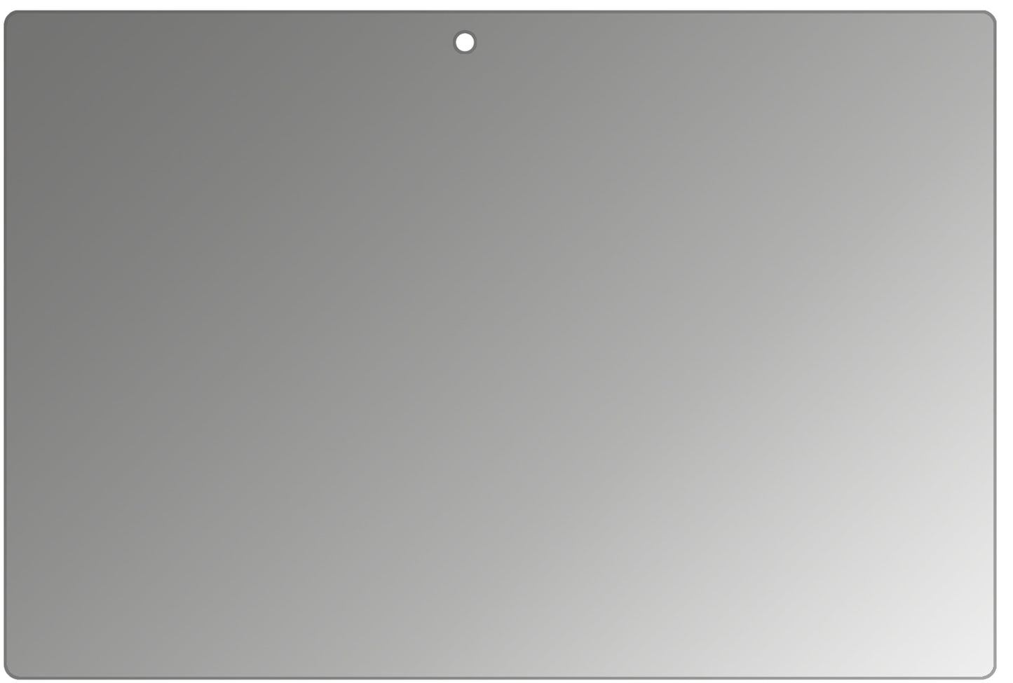 Blickschutzfolie für Lenovo Tab4 10 TB-X304F matt Schutzfolie Privacy