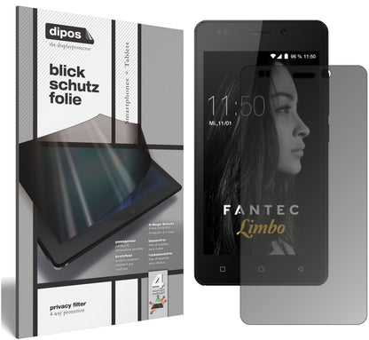 Screen Protector for Fantec Limbo Privacy Filter 4-Way Protection dipos