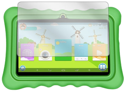 2x Schutzfolie klar für Yuntab Q88 Kids Tablet Display-Schutzfolie