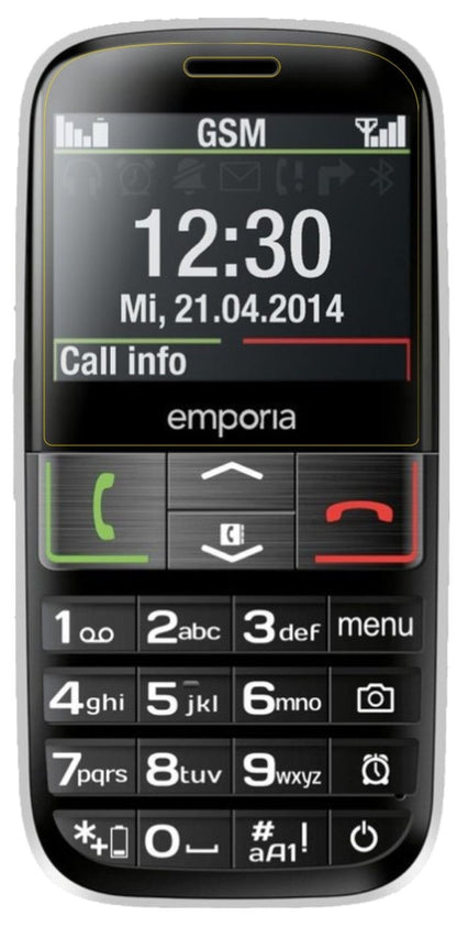 2x Screen Protector for Emporia Euphoria V50 Flexible Glass 9H dipos