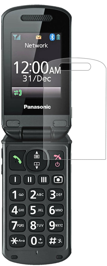 2x Screen Protector for Panasonic KX-TU329 matte Flexible Glass 9H dipos