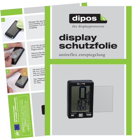 3x Schutzfolie matt für Specialized Turbo S Speedzone Display-Schutzfolie