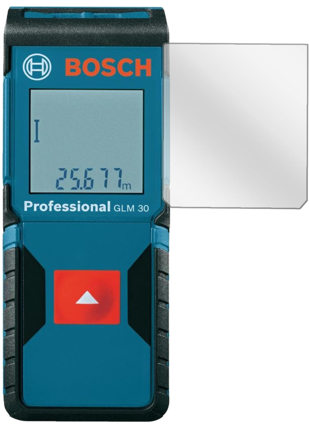 3x Schutzfolie klar für Bosch Professional GLM 30 Display-Schutzfolie