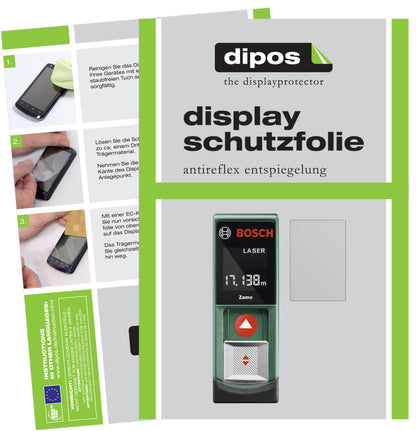 3x Schutzfolie matt für Bosch Zamo 1. Generation Display-Schutzfolie