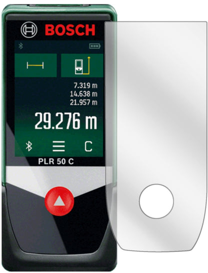 3x Schutzfolie klar für Bosch PLR 50 C Display-Schutzfolie