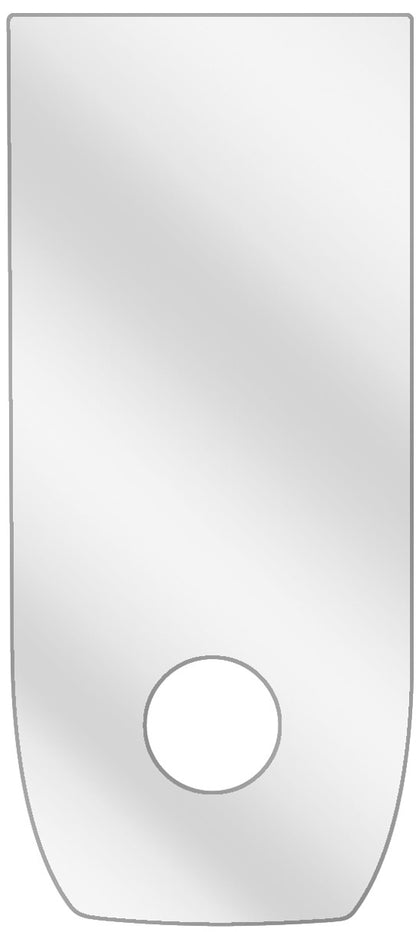 3x Schutzfolie klar für Bosch PLR 50 C Display-Schutzfolie