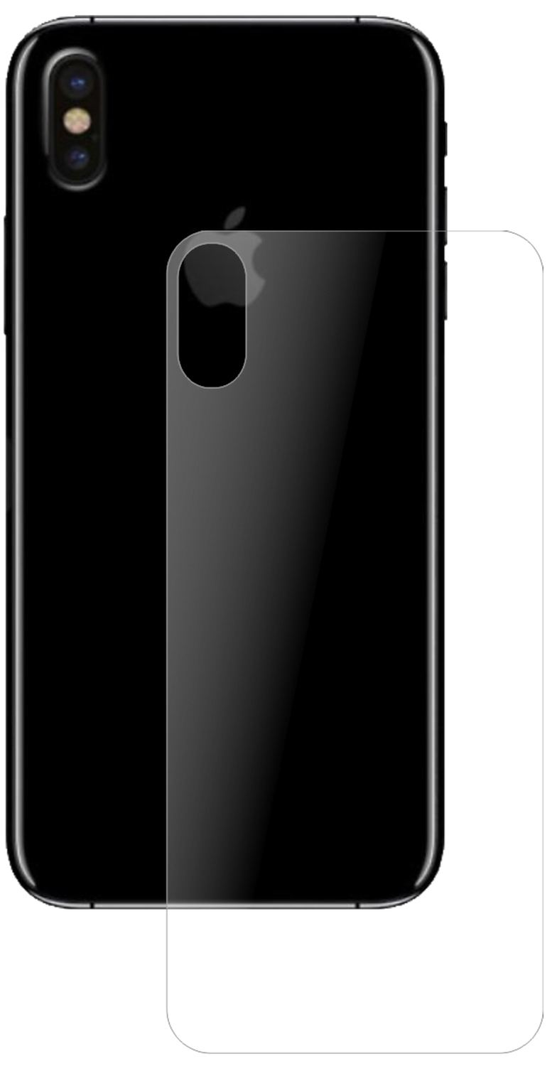 dipos 2x 9H Matte Screen Protector for Apple iPhone 8 Rückseite