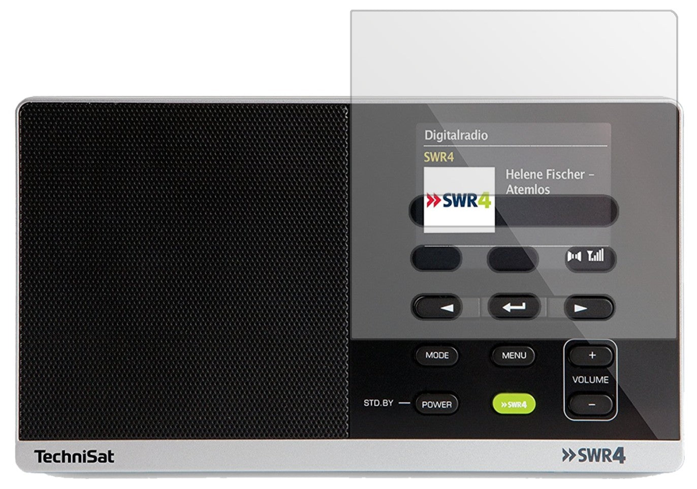 3x Schutzfolie matt für TechniSat Digitradio 215 Display-Schutzfolie