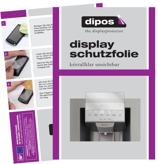 dipos 2x Clear Screen Protector for LG GSJ 961 NEBZ