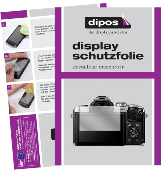 dipos 6x Clear Screen Protector for Olympus OM-D E-M10 Mark III