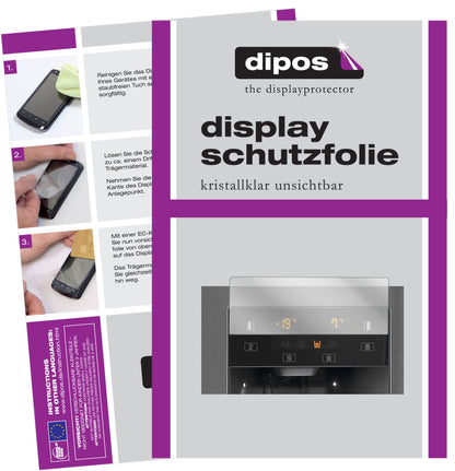 2x Schutzfolie klar für Gorenje NRS 9182 CXB Display-Schutzfolie