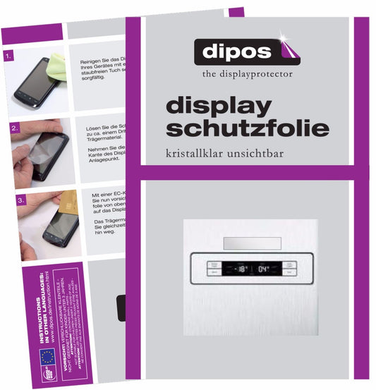2x Screen Protector for Siemens iQ300 KA90NVI30 Protection Crystal Clear dipos