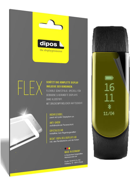 3x Full Cover Screen Protector for Medion Life S2000 – Covers Curved Edges | dipos
