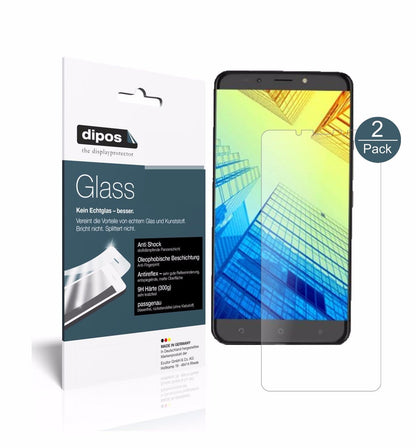 2x Screen Protector for Alcatel  A7 XL matte Flexible Glass 9H dipos