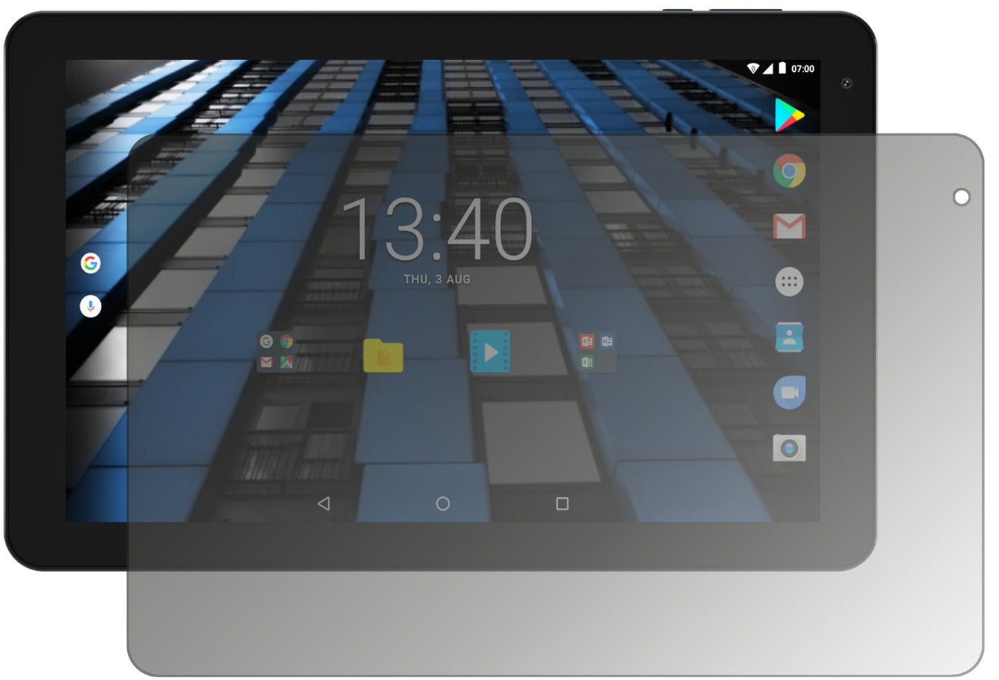 Blickschutzfolie für Archos Diamond Tab matt Schutzfolie Privacy