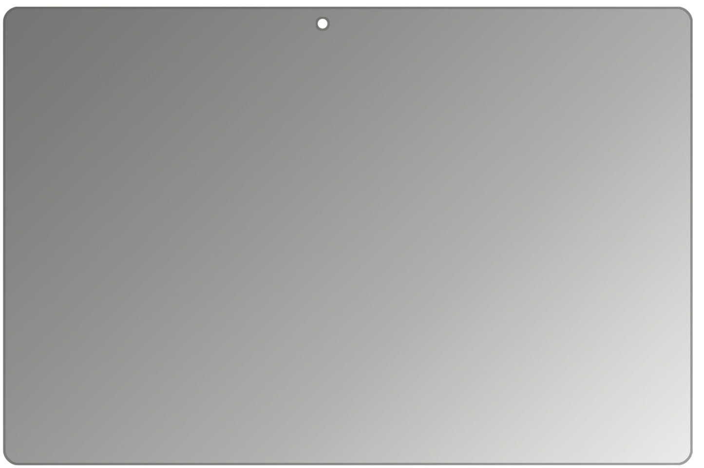 Blickschutzfolie für Archos Sense 101x matt Schutzfolie Privacy