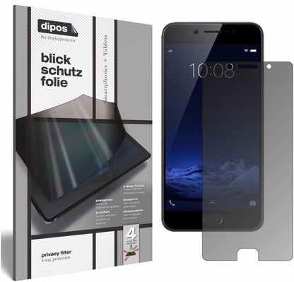 Blickschutzfolie für Vivo Y69 matt Schutzfolie Privacy