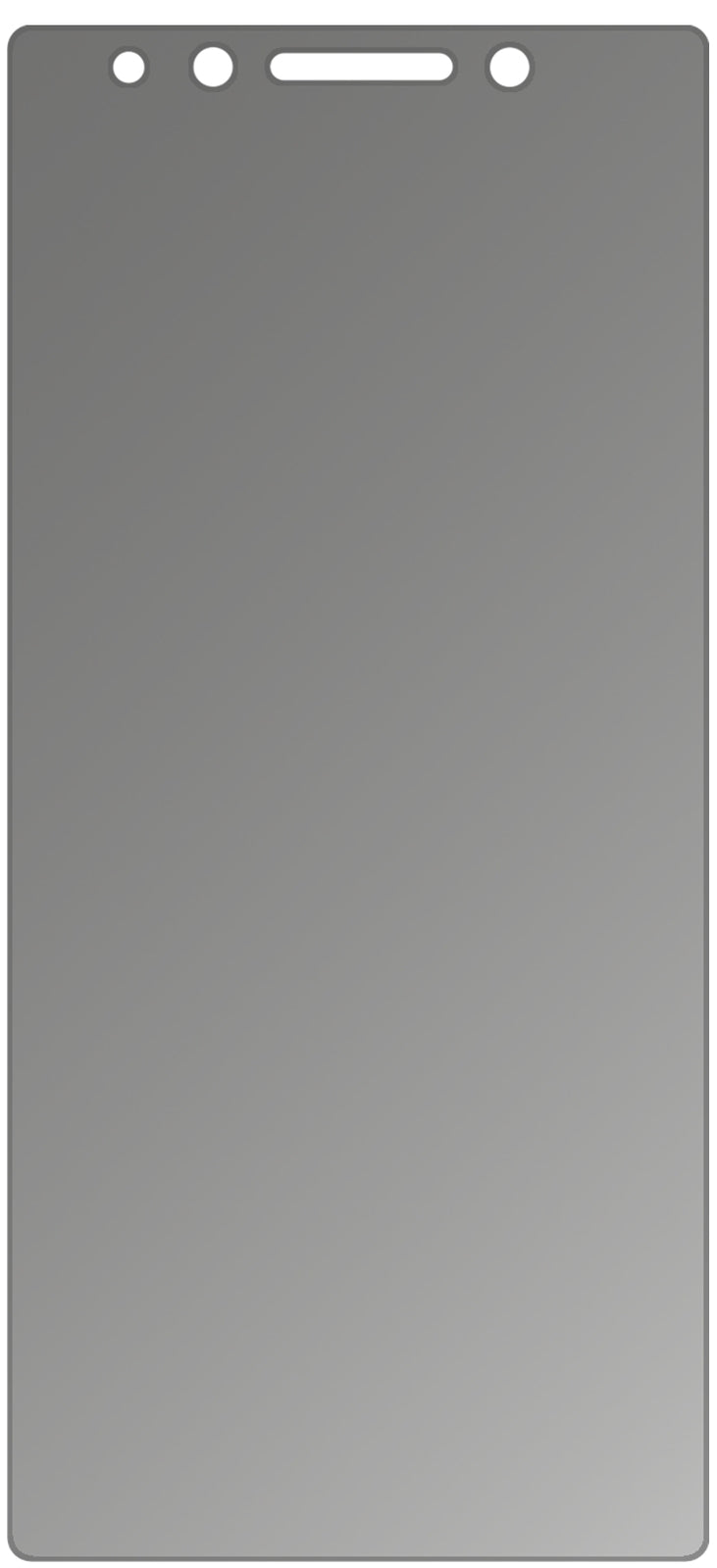 Blickschutzfolie für Lenovo K8 Note matt Schutzfolie Privacy