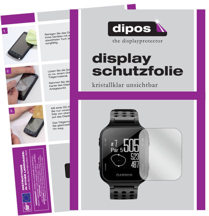 6x Schutzfolie klar für Garmin Approach S20 Display-Schutzfolie