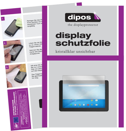 2x Screen Protector for Format 15.4 Zoll Wide 332 x 208 mm Protection Crystal