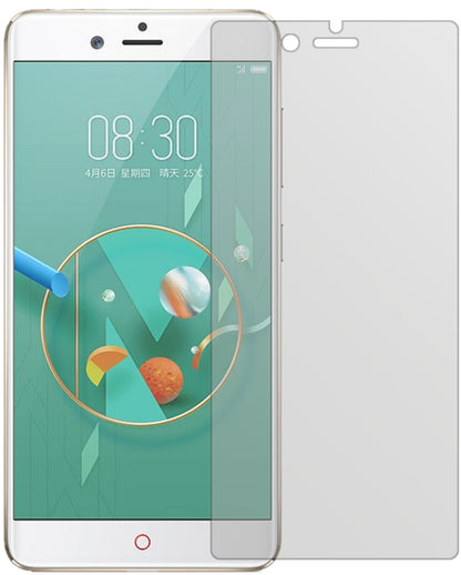 ZTENubia Z17 miniS mit aufgebrachter dipos Displayschutzfolie, die lästige Fingerabdrücke minimiert
