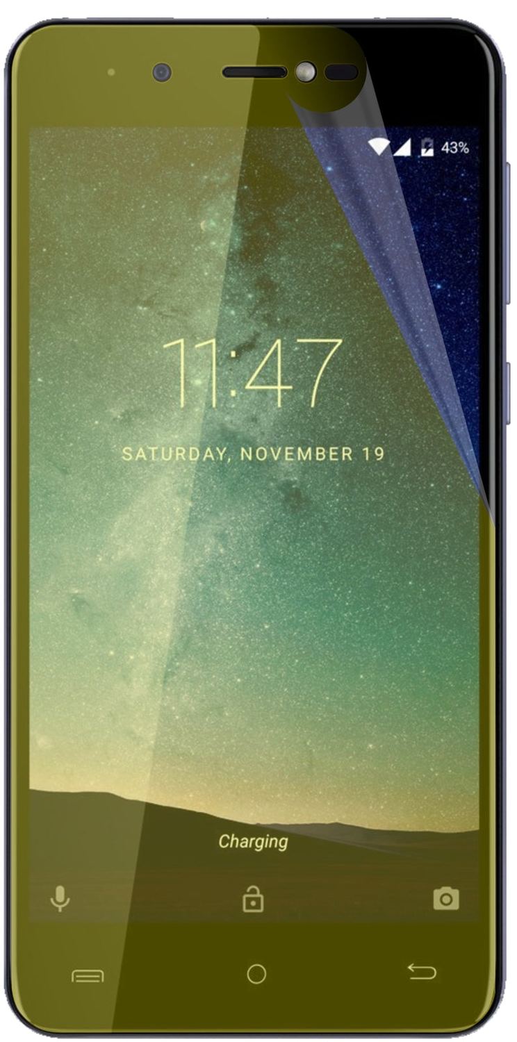 3x Full Cover Screen Protector for Cubot R9 – Covers Curved Edges | dipos