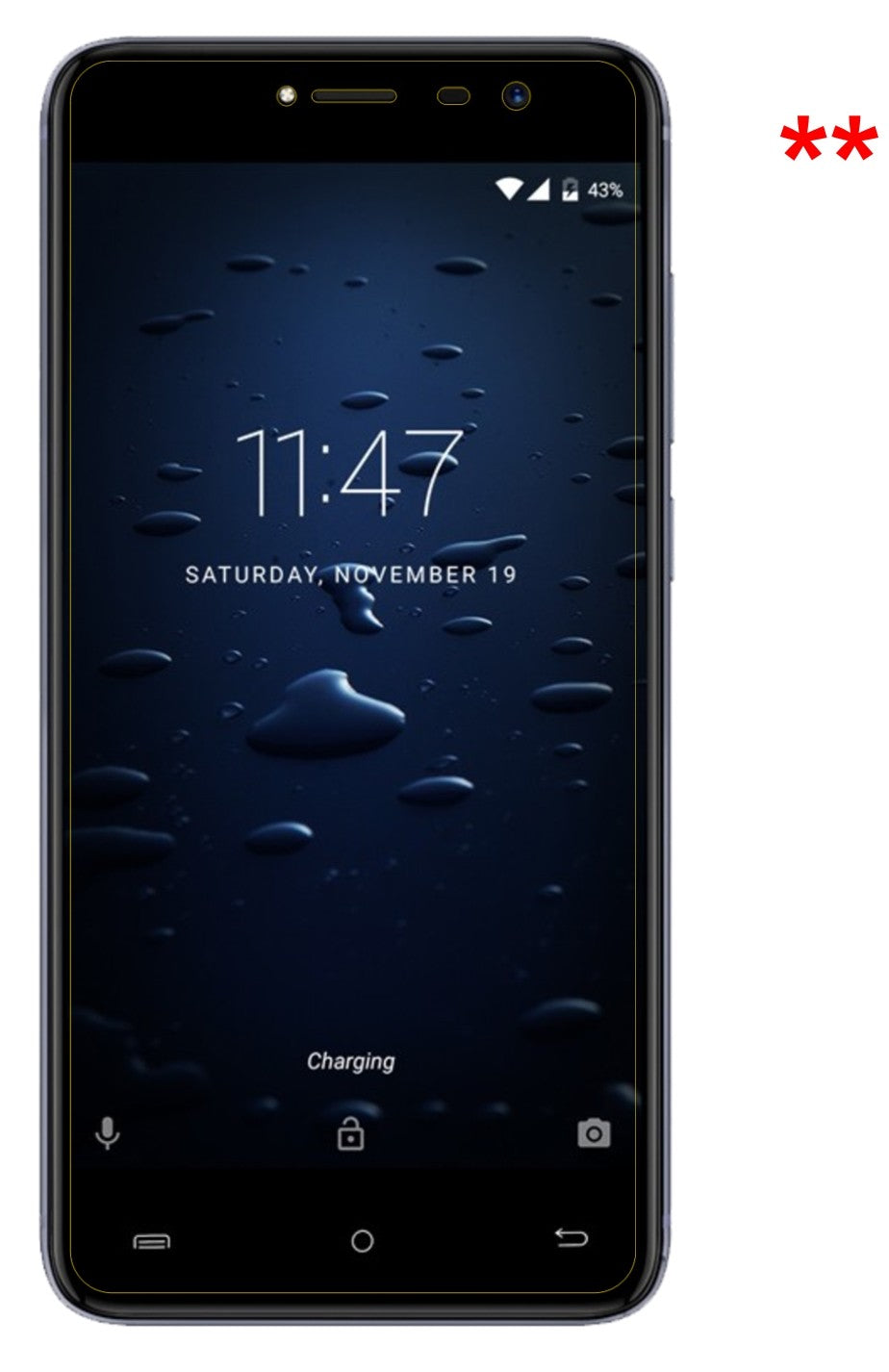 Dünne und klare Folie passend zugeschnitten für Cubot Note Plus