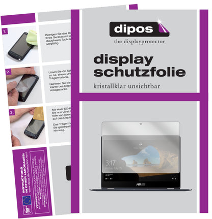 2x Schutzfolie klar für Asus NovaGo Display-Schutzfolie