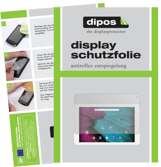 dipos 2x Matte Screen Protector for Odys PACE 10