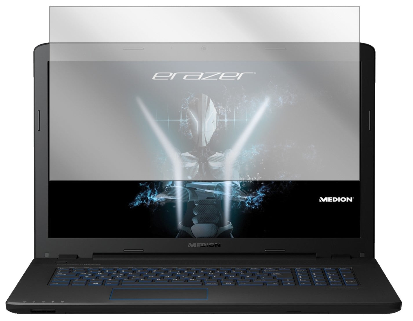 2x Schutzfolie klar für Medion P7652 Display-Schutzfolie