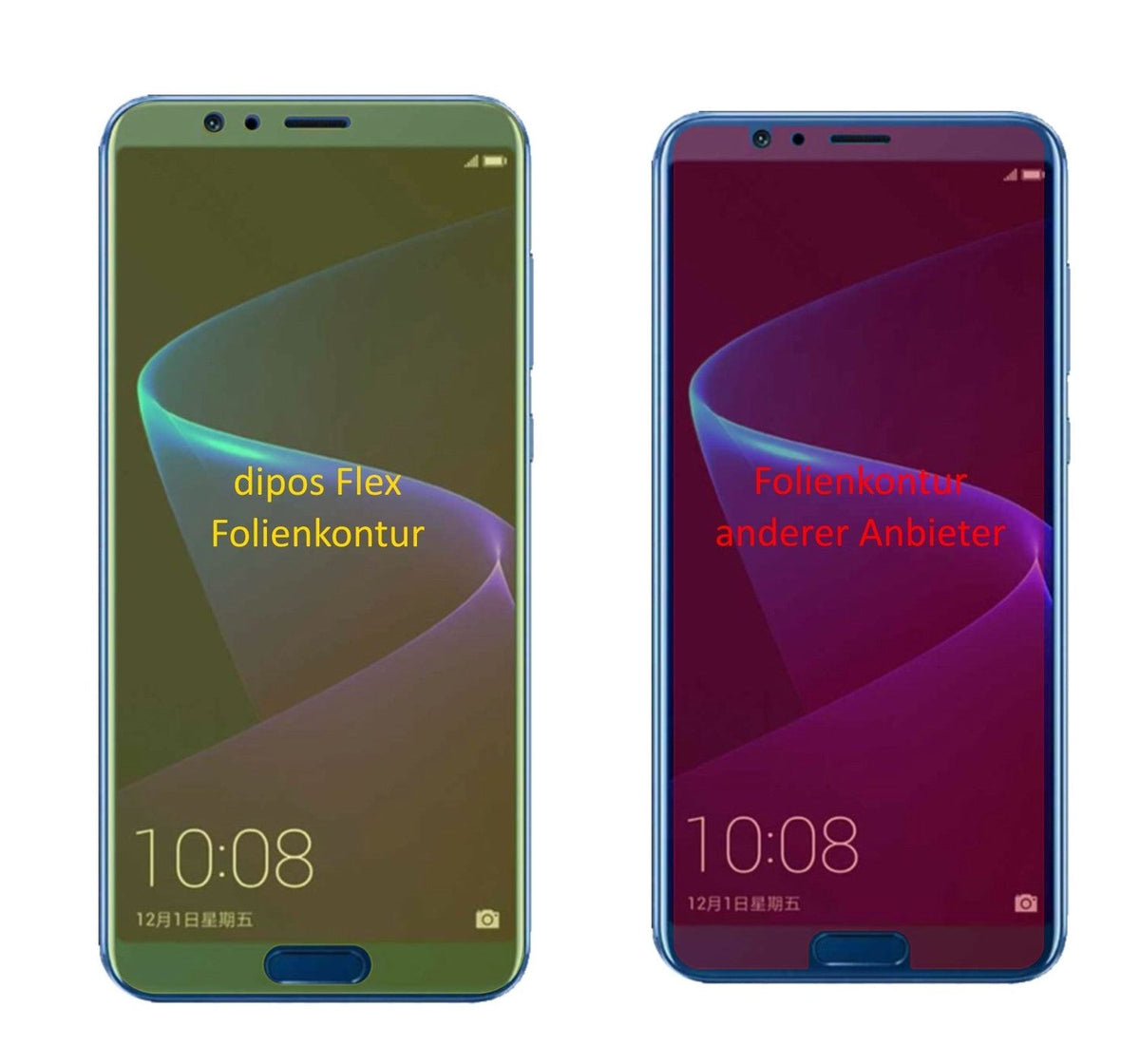 dipos FLEX 3x Clear Screen Protector for Huawei Honor V10