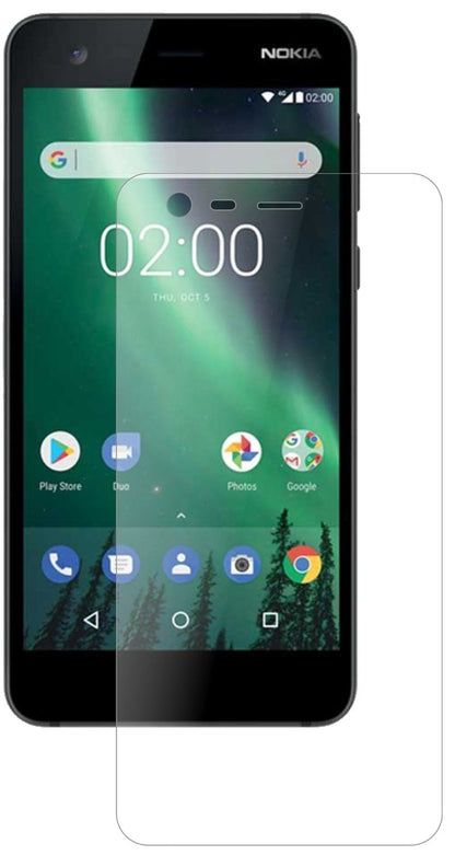 2x Screen Protector for Nokia 2 matte Flexible Glass 9H dipos