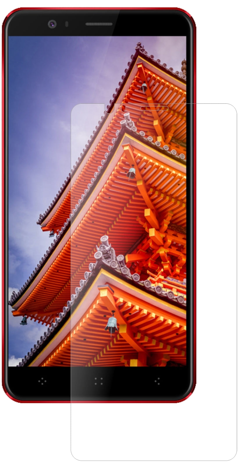 2x 9H Schutzfolie matt für Elephone P8 3D Panzerfolie