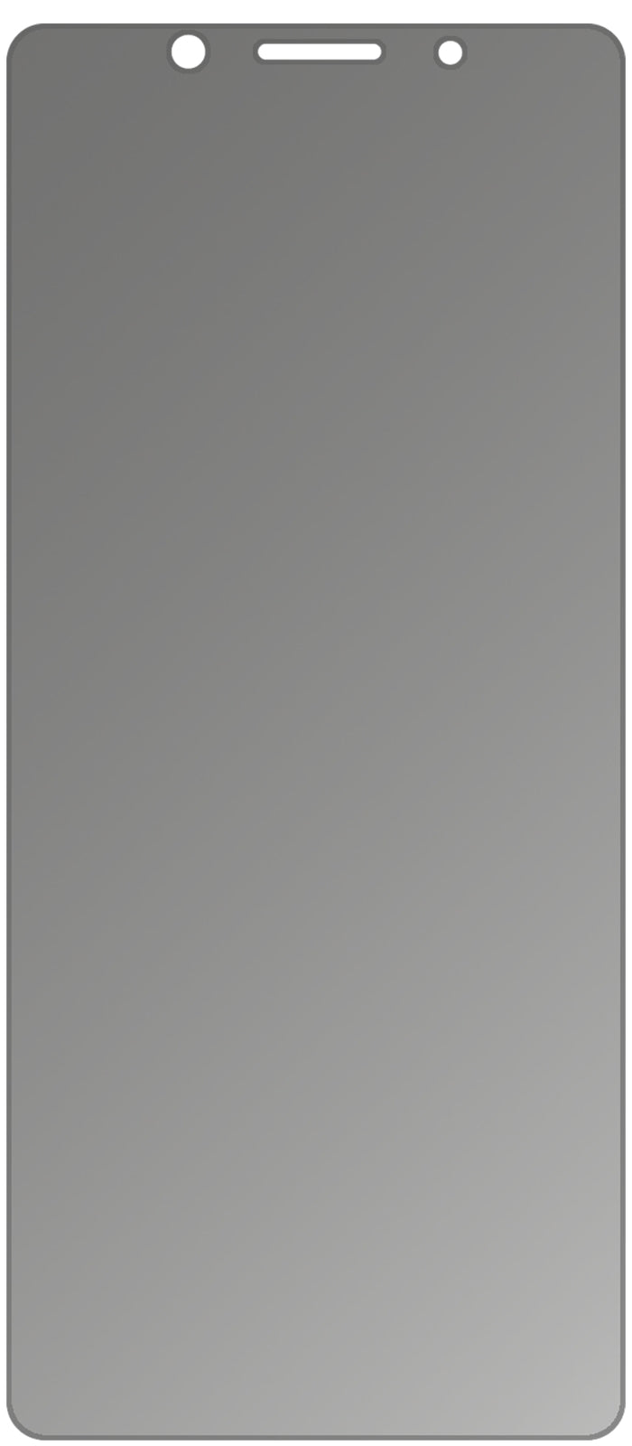Blickschutzfolie für Oppo F5 Youth matt Schutzfolie Privacy