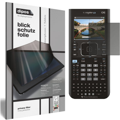 Blickschutzfolie für Texas Instruments TI Nspire CX Taschenrechner matt Schutzfolie Privacy
