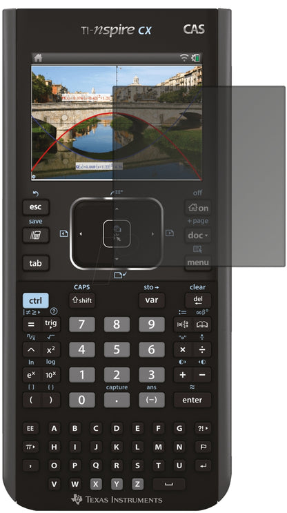 Blickschutzfolie für Texas Instruments TI Nspire CX Taschenrechner matt Schutzfolie Privacy
