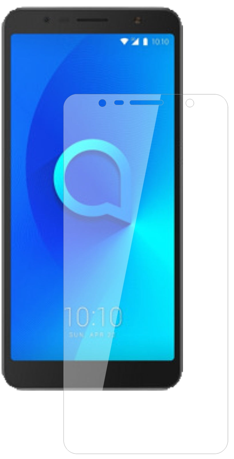 2x 9H Schutzfolie für Alcatel 3C Panzerfolie