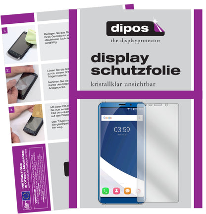 2x Schutzfolie klar für Koolnee K1 Display-Schutzfolie