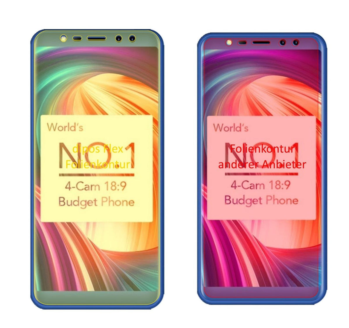 dipos FLEX 3x Clear Screen Protector for Leagoo M9