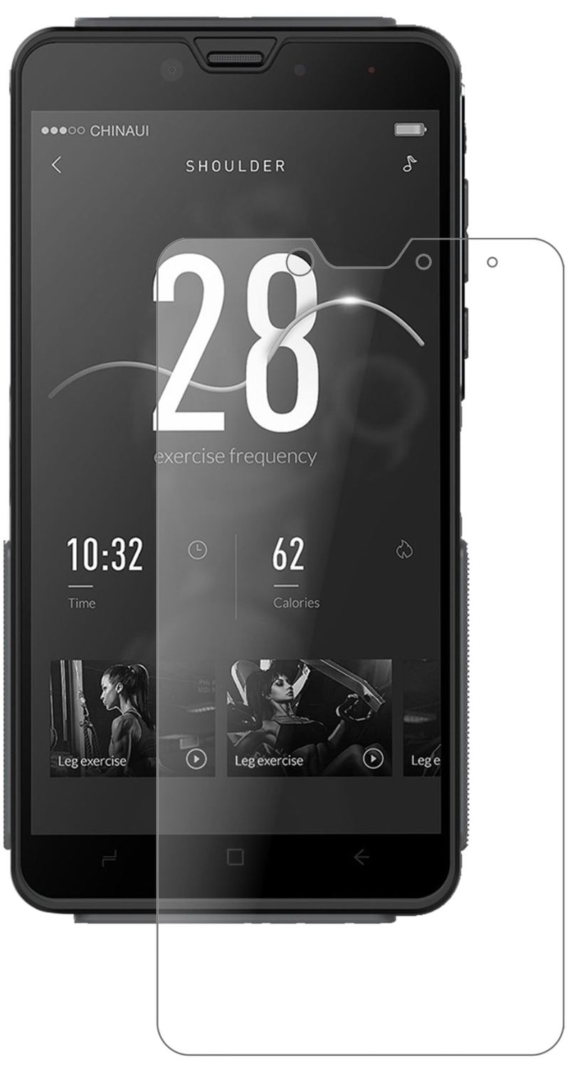 2x Screen Protector for Elephone Fighter matte Flexible Glass 9H dipos