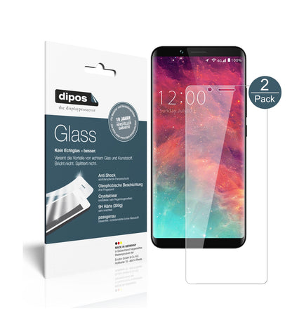 2x 9H Schutzfolie für Umidigi S2 Lite Panzerfolie